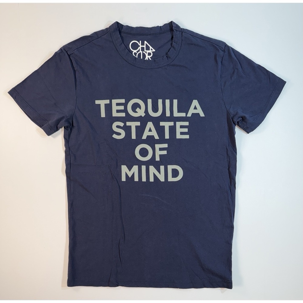 Chaser Tequila State Of Mind T‎ Shirt Mens Small Graphic Casual Tee